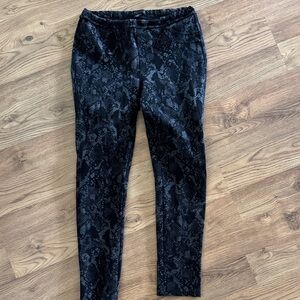 Sanctuary Black Patterned Jeggings